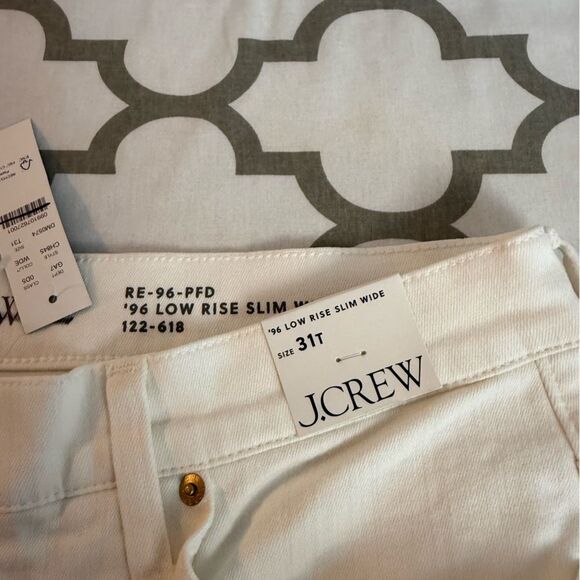 J.Crew Tall lower-rise full-length slim-wide jean NWT Size T31 - Picture 8 of 9